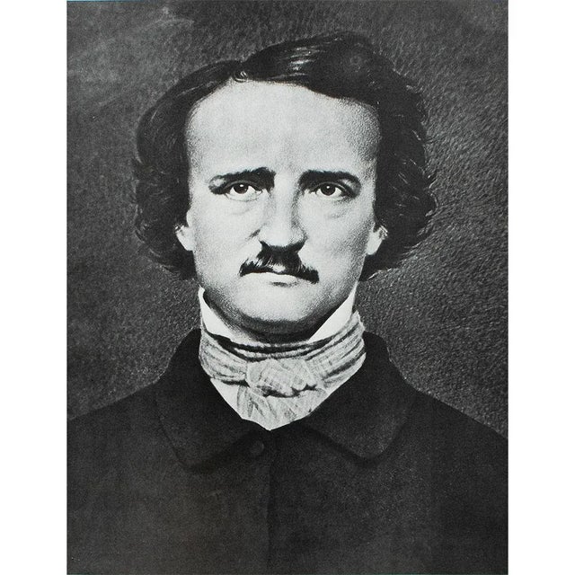1980s 1987 After Matthew Brady for Verve, "Photograph of Edgar Allen Poe" Black and White Print For Sale - Image 5 of 6