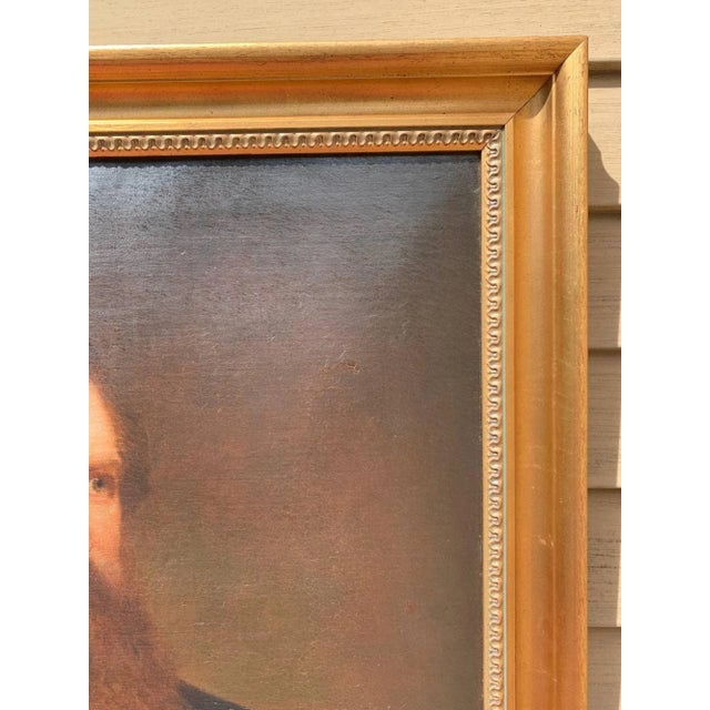 Mid 19th Century Original 1860 Famous American Artist Henry Peters Gray (1819-1877) Oil on Canvas For Sale - Image 5 of 12