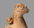 Yellow Antique Victorian Yellow Ware Sand Majolica Figural Horse & Boy Smoking Stand For Sale - Image 8 of 9