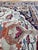 Antique Persian Lavar Kerman Oriental Carpet, Handmade, White, Navy, Jewel Tone For Sale - Image 12 of 18