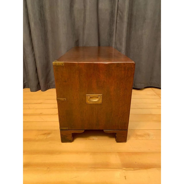 Mid-20th Century English Officers Commode by Reh Kennedy for Harrods London For Sale - Image 15 of 17