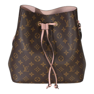 Rose Poudre Damier Ebene Canvas Neonoe MM