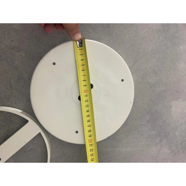 Mid 20th Century Brass Flush Mount Pendant by Lumi For Sale - Image 10 of 12