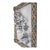 The Ancient Harvest: Paper Mache pomegranate branch set in a partial gilt rolling coin plaster frame. The piece features a...