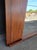 Wood Danish Modern Rectangular Rosewood Mirror by Andr. L Riss. Norway For Sale - Image 7 of 10