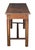Wood French Hall Table or Console Server of Oak With Stretcher Base For Sale - Image 7 of 11