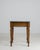 19th Century France Golden Oak Fluted-Leg Marble-Top Side Table For Sale - Image 11 of 11