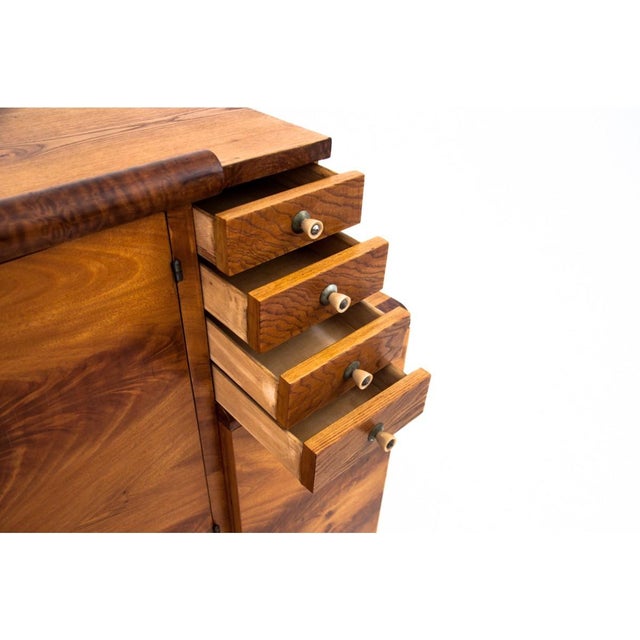 Art Deco Chest of Drawers, Poland, 1950s For Sale - Image 6 of 13