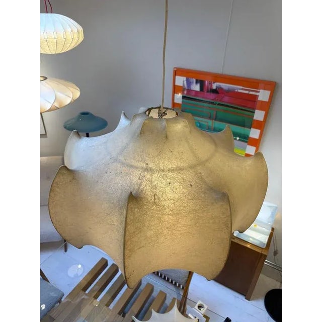 Viscontea Hanging Lamp attributed to Achille & Pier Giacomo Castiglioni for Flos, 1960s For Sale - Image 3 of 7