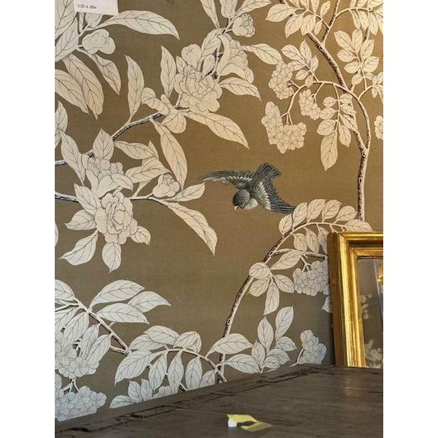 Wood Set of Authentic Vintage 1970's Gracie Panels For Sale - Image 7 of 8