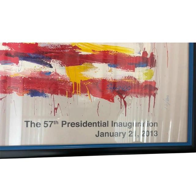 John Stango Signed and Numbered Print 57th Presidential Inauguration For Sale - Image 4 of 5