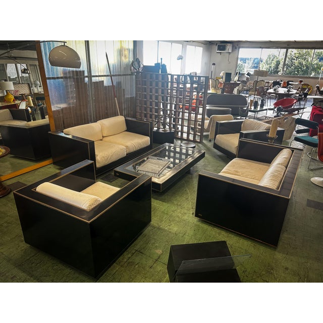 Geometric Sofa Set, 1970, Set of 5 For Sale - Image 13 of 14