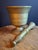 Metal 18th Century Heavy Cast Brass Lathe-Turned Mortar and Pestle For Sale - Image 7 of 15