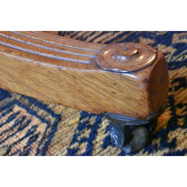 English English Regency Drum Table of the Early 1800s in Mahogany. For Sale - Image 3 of 9