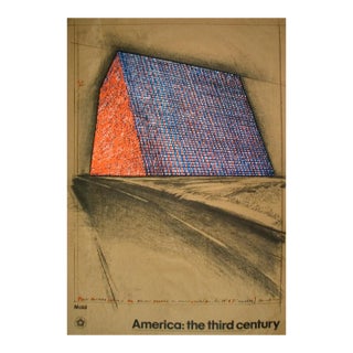 Javacheff Christo Wrapped Oil Barrels, Texas, 1976 For Sale