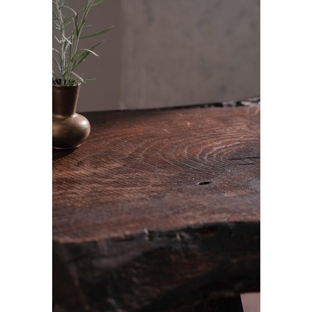 Wood Organic Coffee Table in Wood For Sale - Image 7 of 8