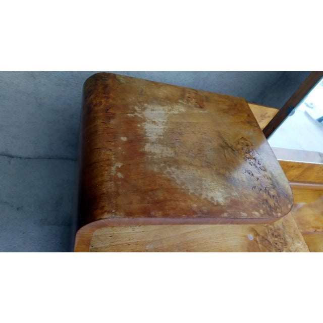 Art Deco Dressing Table by Jindřich Halabala for Up Závody, 1950s For Sale - Image 10 of 12