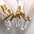 Mid-Century Expansive Leaf Form Chandelier in Brass Fittings by Franco Luce For Sale - Image 12 of 12