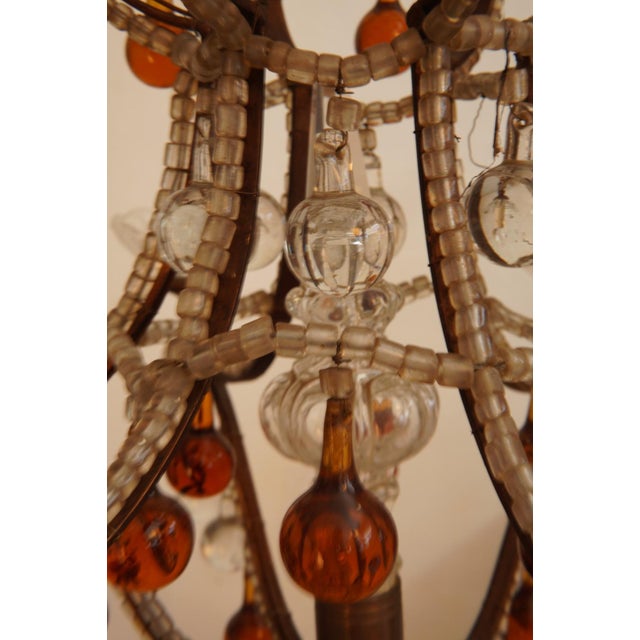 Antique Murano Chandelier, 1890s, in Very Good conditions. Designed before 1890 Up to 250V (Europe/UK Standard).The wiring...