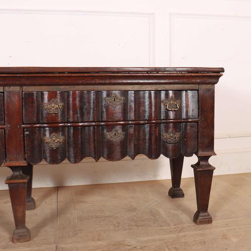 Dutch Dresser Base in Oak For Sale - Image 4 of 8