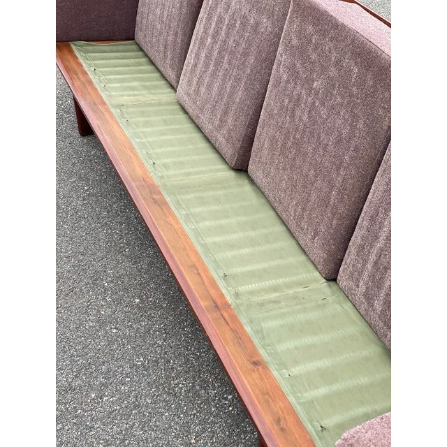 Hans Wegner Getama Ge-236 Teak Four Seater Sofa For Sale - Image 10 of 12
