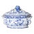 18th Century Antique Dutch Delft Faience Lidded Tureen For Sale