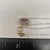 Early 21st Century Amethyst & Diamond Necklace in 10kt Yellow Gold – Emerald Cut, 18.25in, New For Sale - Image 5 of 5