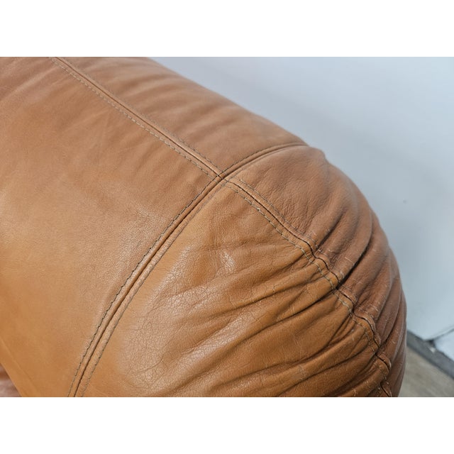 Orange Sapporo Sofa by Mario Marenco for Mobil Girgi, 1970 For Sale - Image 8 of 18