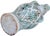 Early 20th Century Handmade Turquoise-Patterned Andalusian Ceramic Art Vase For Sale - Image 9 of 9