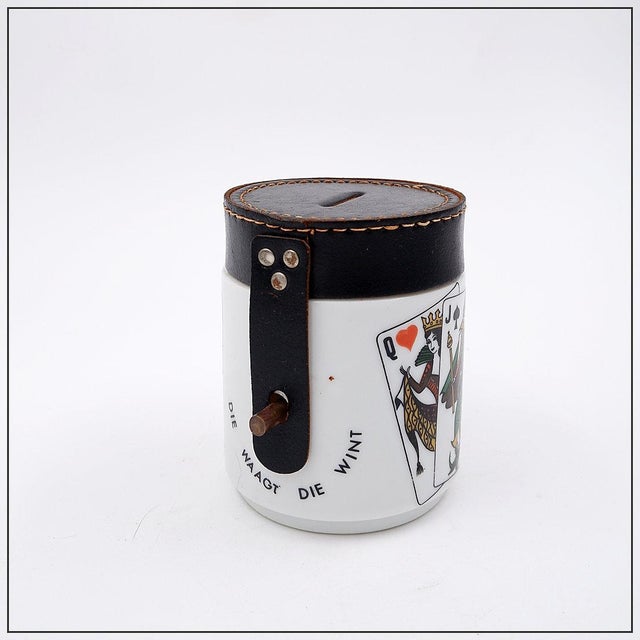 Collectible Porcelain Money Box by Helmout Krüger, Berlin, 1950-1960s For Sale - Image 9 of 13