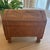 Very charming and functional hand carved wood storage box made in Mexico. Wonderful craftsmanship and a great larger size...