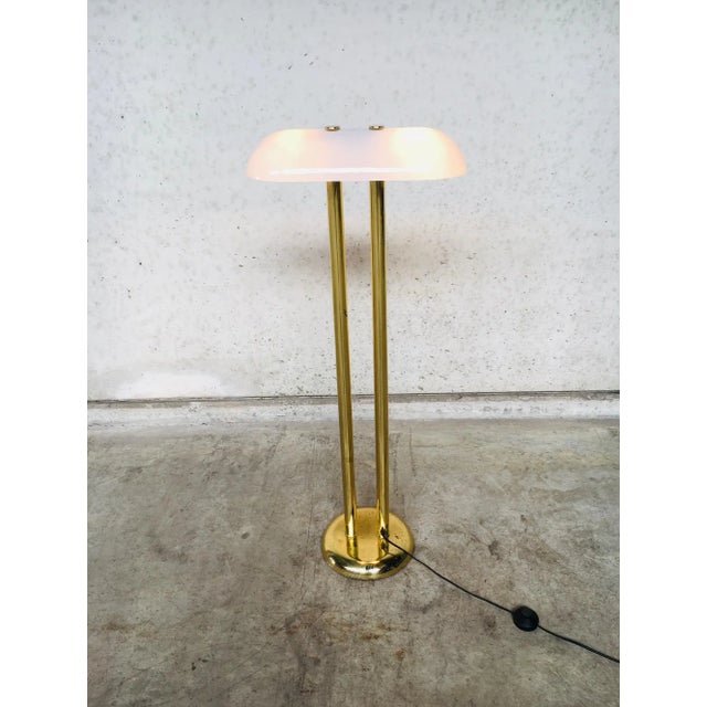 Metal Spanish Hollywood Regency Floor Lamp from Vibia, 1970s For Sale - Image 7 of 11