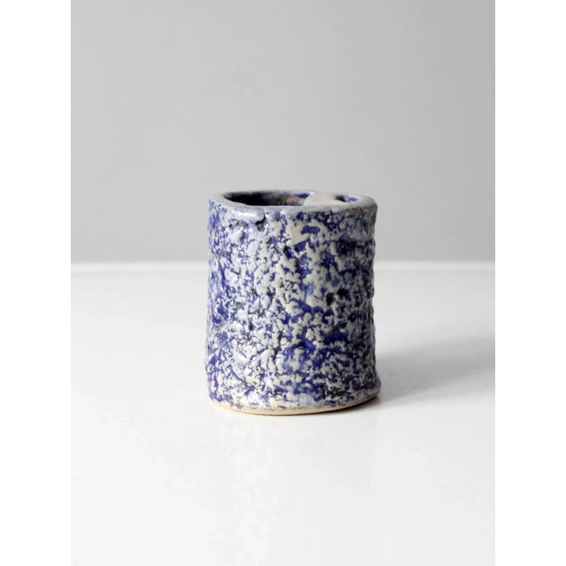 Ceramic Vintage Studio Pottery Mug For Sale - Image 7 of 12