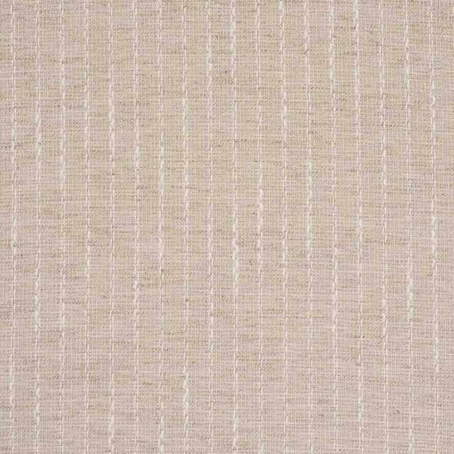 Contemporary SAMPLE - Schumacher Sea Drift Sheer Fabric In Ivory & Natural For Sale - Image 3 of 4
