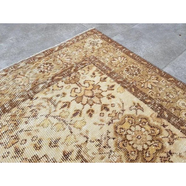 1960s 1960s Bohemian Floor Kurdish Carpet For Sale - Image 5 of 7