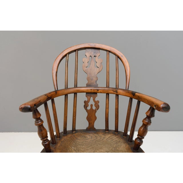 Childs Windsor Chair, 1840s For Sale - Image 6 of 9
