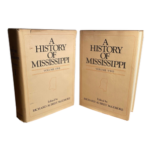 Vintage History of Mississippi Books - 2 Volume Set - First Edition