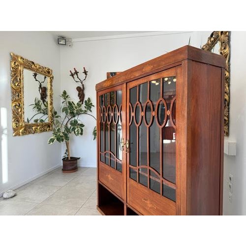 Vintage Art Nouveau Display Case, 1920s For Sale - Image 11 of 16