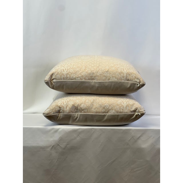 Mariano Fortuny “Alberelli “ Feather / Down Pillows a Pair Chairish