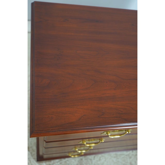Henkel Harris Cherry 5 Drawer Dresser Chest For Sale - Image 11 of 18