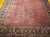 Vintage Oversize Tabriz Design Rug, Hand-Knotted Wool, Allover Geometric Pattern, Pale Red & Navy, 13x24 For Sale - Image 9 of 16