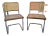 Vintage Mid Century Modern Italy Marcel Breuer Pr Chairs For Sale