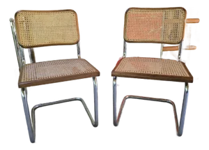 Vintage Mid Century Modern Italy Marcel Breuer Pr Chairs