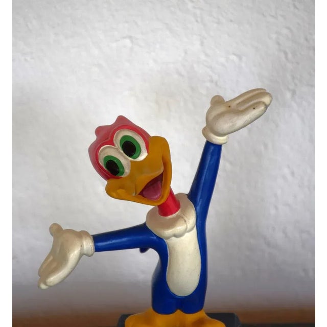 Rare figurine Universal Studios representing Woody Woodpecker of the famous Cartoon, produced in Spain for the Grand Port...