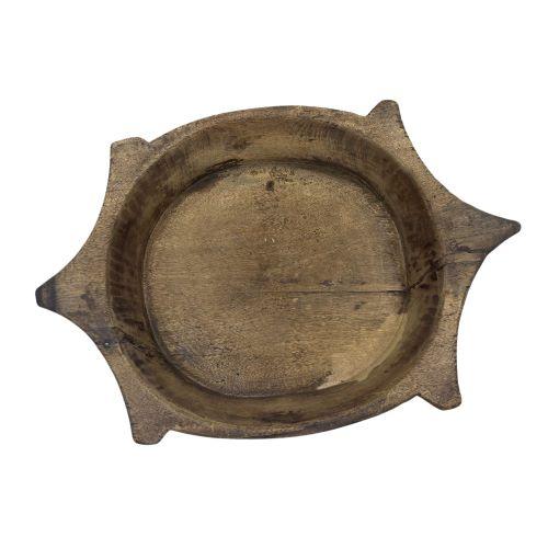 1970s Vintage Wooden Parat Bowl - Medium For Sale - Image 5 of 5