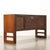 Vintage Walnut and Brass Cabinet from Palazzi Dellarte Cantù, Italy, 1940s For Sale - Image 13 of 14