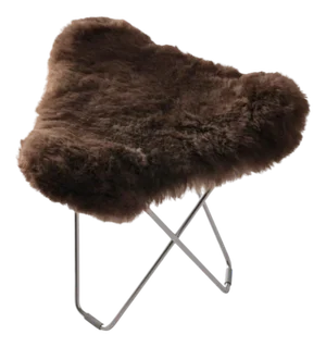 Iceland Flying Goose Footstool by Cuero Design