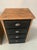 Brutalist Small Brutalist Chests of Drawers in Patinated Fir, Set of 2 For Sale - Image 3 of 10