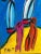 Abstract Expressionism Original Peter Keil Painting - Sailboats For Sale - Image 3 of 6