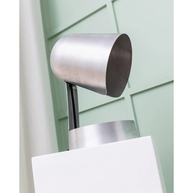 Vintage Aluminium Lamp by Dominik Hehl For Sale - Image 10 of 11